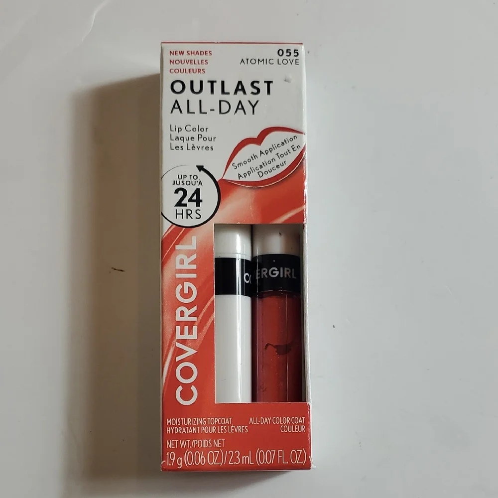 Covergirl Outlast All-Day Lip Color - Atomic Love Red